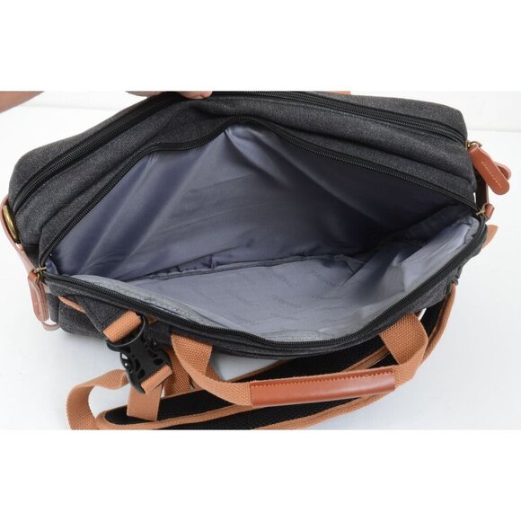 CoolBell Convertible Backpack Messenger Shoulder bag Laptop Case Handbag - Picture 7 of 9